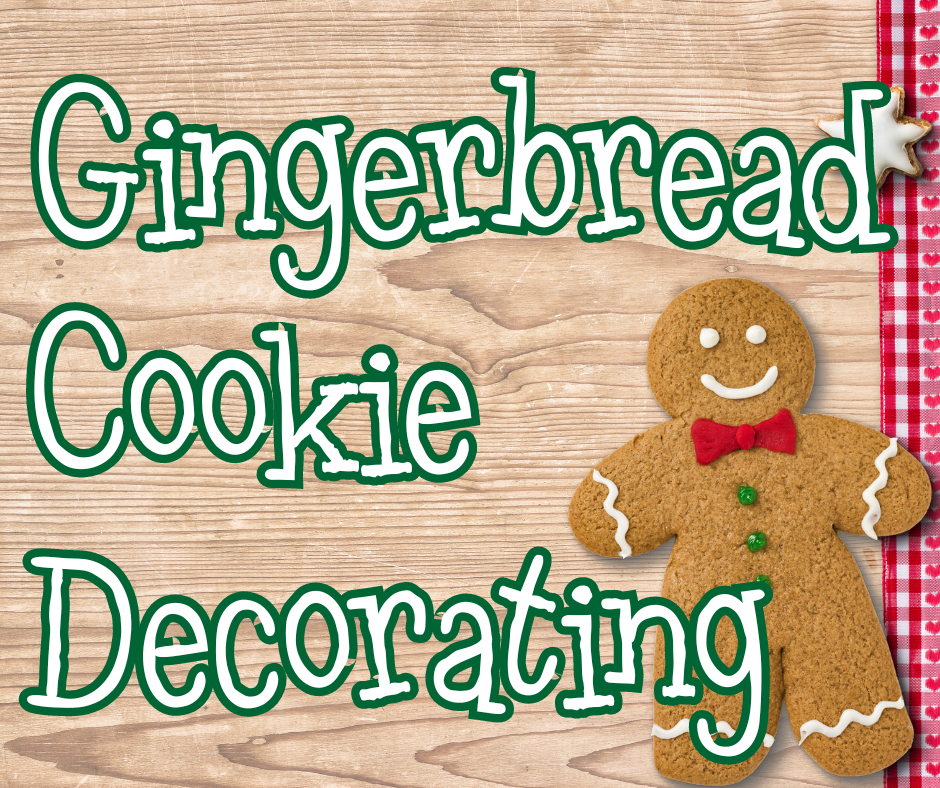 Gingerbread Cookie Decorating