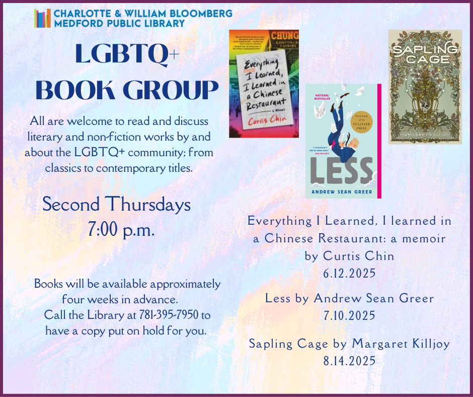 LGBTQ+ Book Group