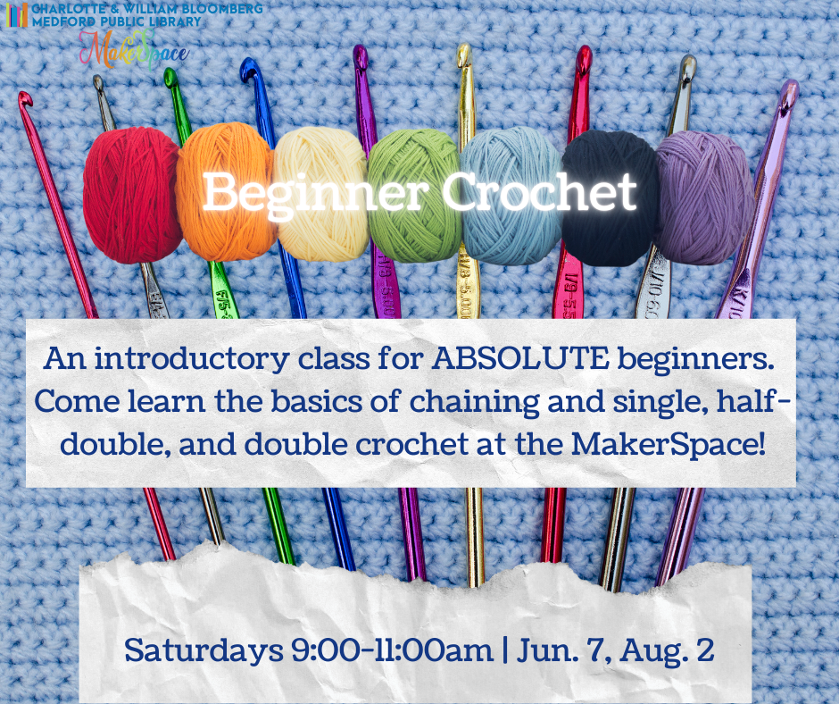 Beginner Crochet events image.
