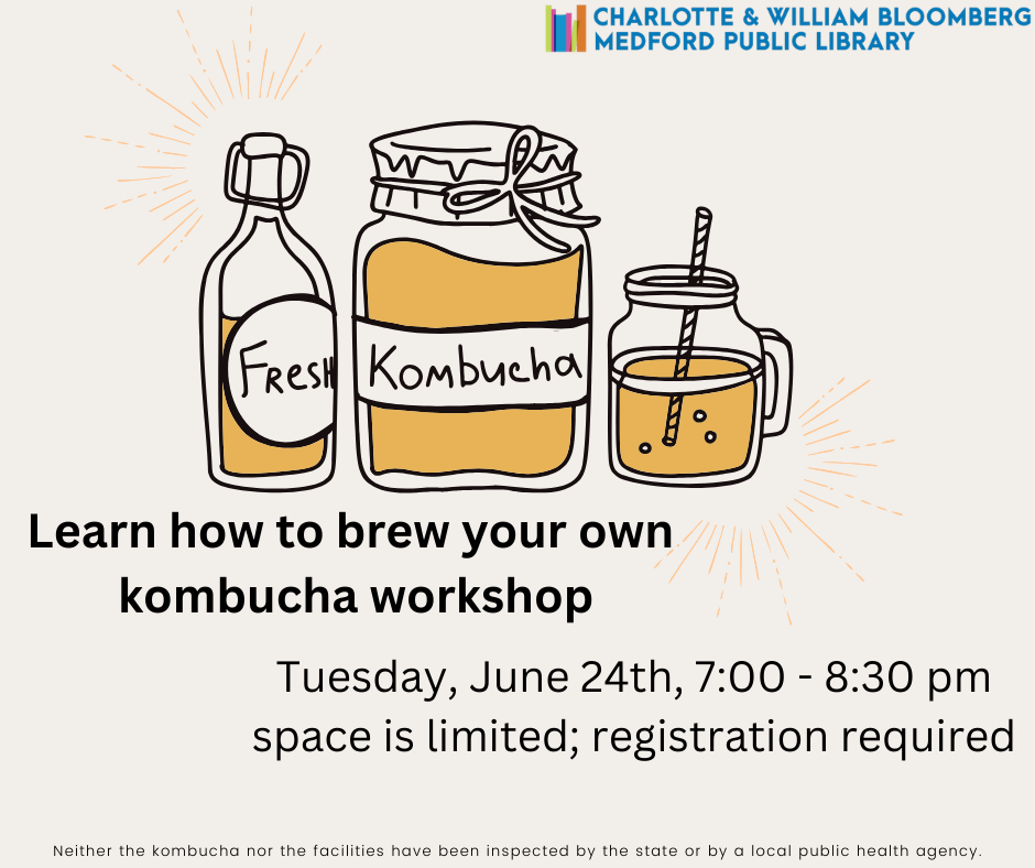 Kombucha Brewing Workshop event image.