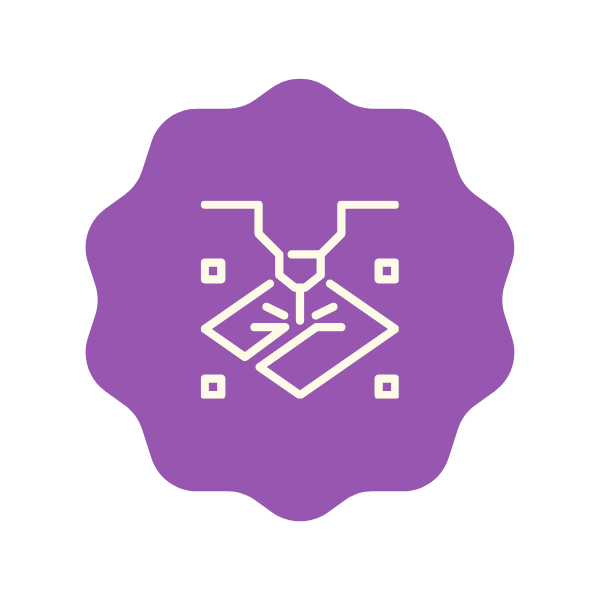 cutting machine badge logo