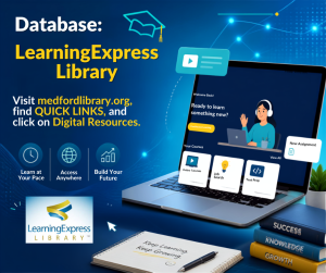 Learning Express Library includes nearly 1,000 online tutorials, practice tests, and e-books. Covers job search and workplace skills improvement, skill building in reading, writing, math, and basic science, career certification and licensure exam prep, college and grad school entrance test prep, GED test prep, and more!