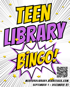 Teen Library Bingo